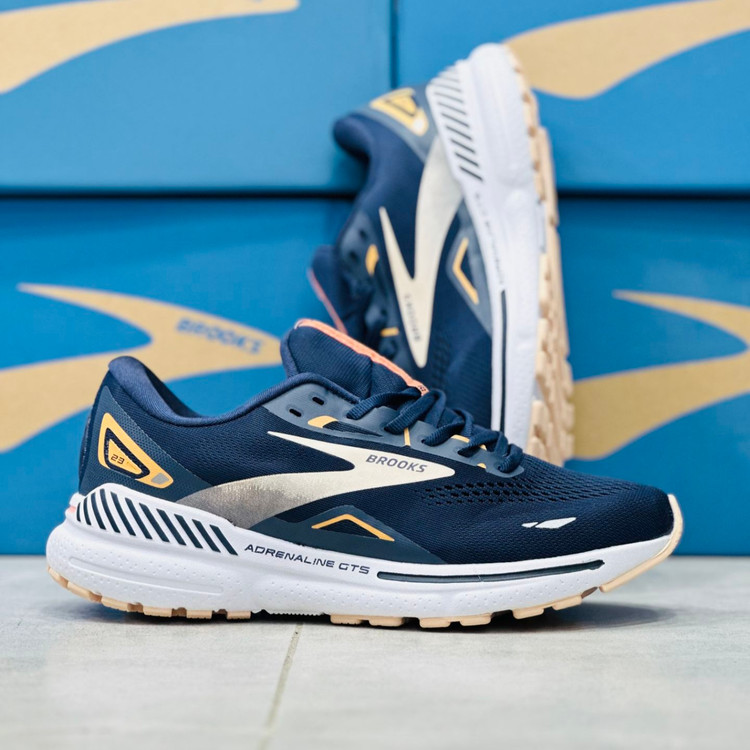 کتونی ویتنامی بروکس آدرنالین جی تی اس ۲۳ Brooks adrenaline gts 23 / رویه مقاوم و تنفس پذیر / کیفیت مستر ۲۰۲۵ / سایز ۴۰ الا ۴۵