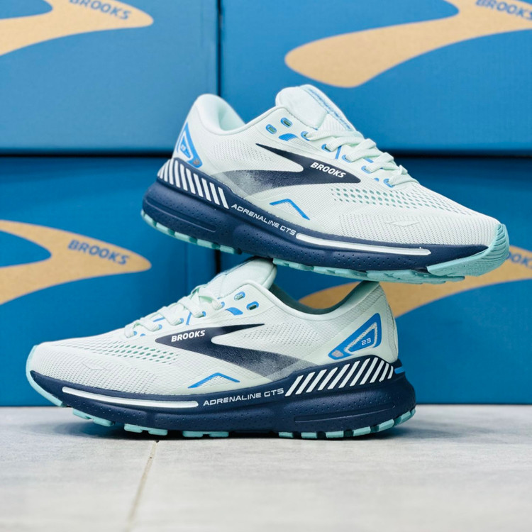 کتونی ویتنامی بروکس آدرنالین جی تی اس ۲۳ Brooks adrenaline gts 23 / رویه مقاوم و تنفس پذیر / کیفیت مستر ۲۰۲۵ / سایز ۴۰ الا ۴۵