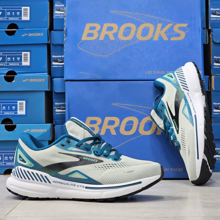 کتونی ویتنامی بروکس آدرنالین جی تی اس ۲۳ Brooks adrenaline gts 23 / رویه مقاوم و تنفس پذیر / کیفیت مستر ۲۰۲۵ / سایز ۴۰ الا ۴۵