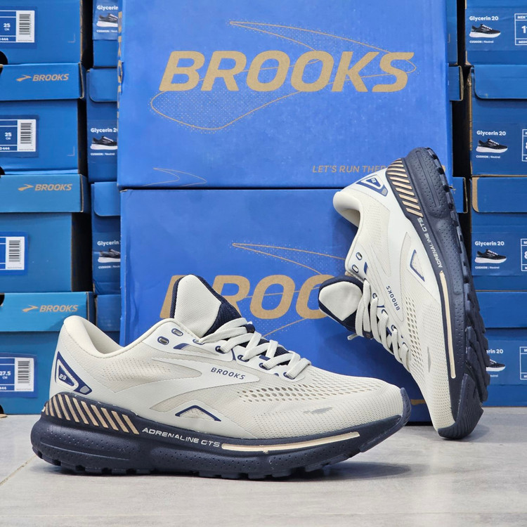کتونی ویتنامی بروکس آدرنالین جی تی اس ۲۳ Brooks adrenaline gts 23 / رویه مقاوم و تنفس پذیر / کیفیت مستر ۲۰۲۵ / سایز ۴۰ الا ۴۵