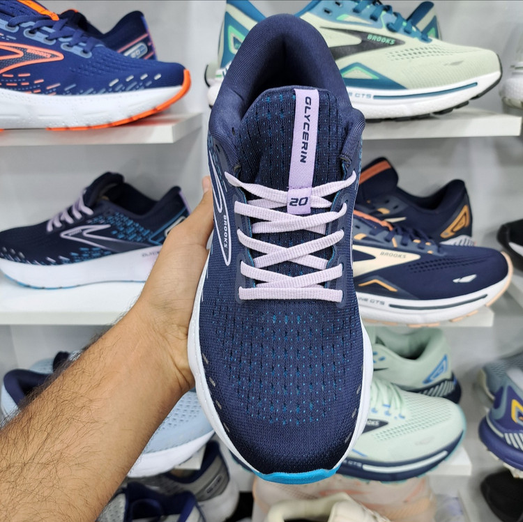 کتونی مسترکوالیتی بروکس گلیسیرین ۲۰ Brooks Glycerin 20 / ضمانت کیفیت و ویتنام / سایز ۴۰ الا ۴۵