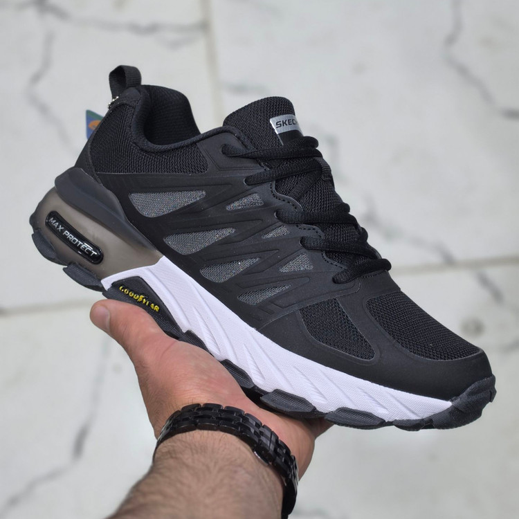 کتونی مسترکوالیتی اسکیچرز کپسولی لایت ویت مکس پروتکت Skechers Lite weight max protect / ضمانت کیفیت کالا / سایز ۴۰ الا ۴۵