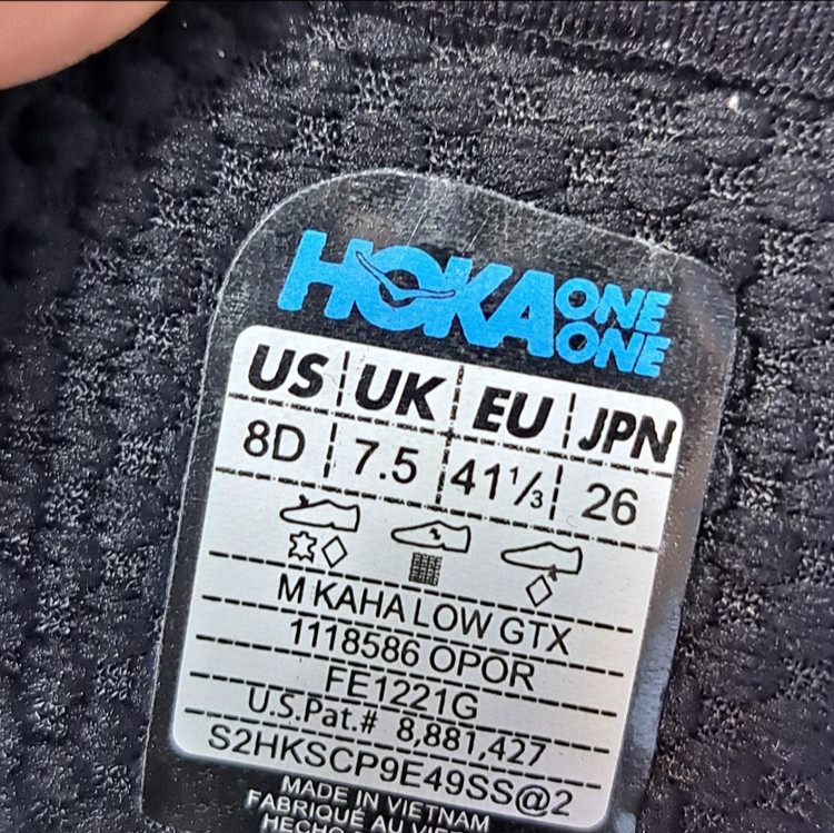کفش هایکینگ هوکا کاها Hoka kaha Low GTX / کیفیت مستر / سایز ۴۰ الا ۴۵