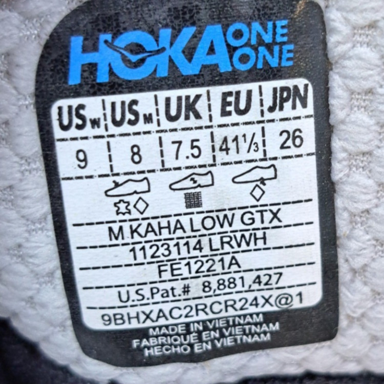 کفش هایکینگ هوکا کاها Hoka kaha Low GTX / کیفیت مستر / سایز ۴۰ الا ۴۵