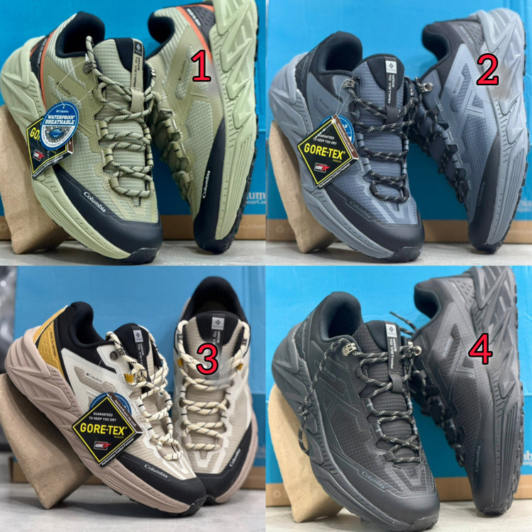 کفش طبیعت گردی کلمبیا Columbia Goretex / ضد آب و گورتکس / چهار رنگ جذاب / سایز ۴۰ الا ۴۵