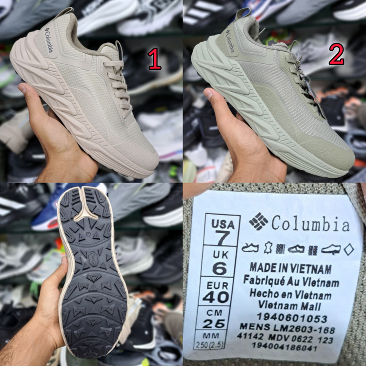 کفش طبیعت گردی کلمبیا Columbia Goretex / ضد آب و گورتکس زیره ویبرام / در دو رنگ / سایز ۴۰ الا ۴۵
