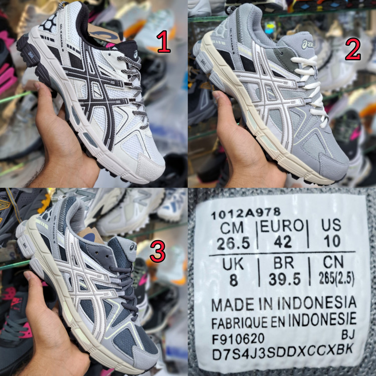 کتونی مسترکوالیتی آسیکس کاهانا ۸ asics kahana 8 / ضمانت کیفیت / در سه رنگ / سایز ۴۰ الا ۴۵