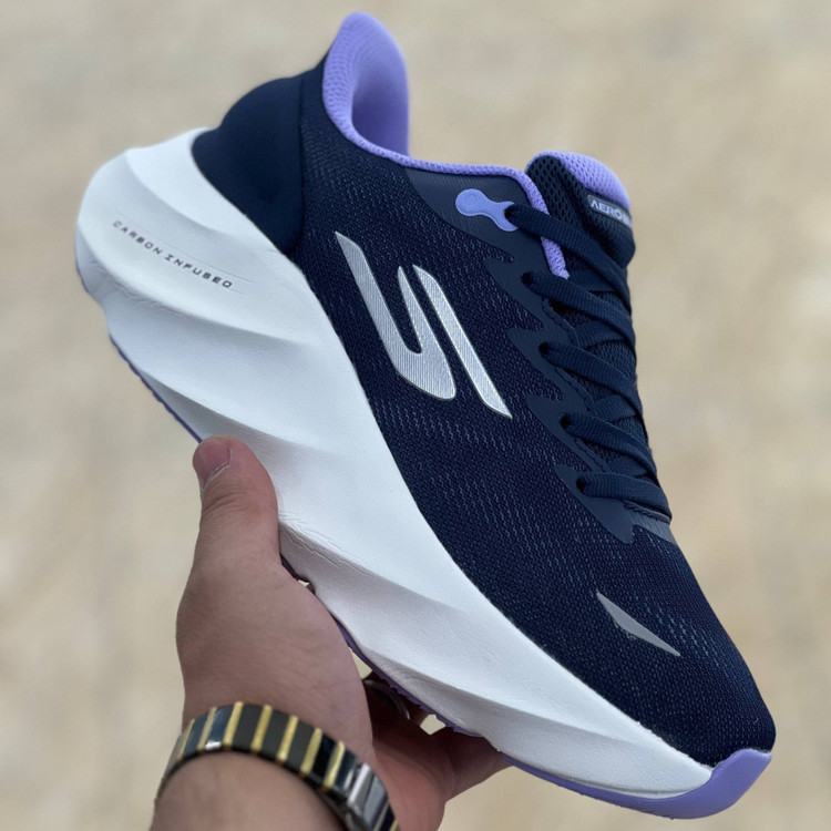 کتونی مسترکوالیتی زنانه اسکیچرز ایروبارست Skechers Aero burst / ضمانت ویتنام و کیفیت / سایز ۳۷ الا ۴۰