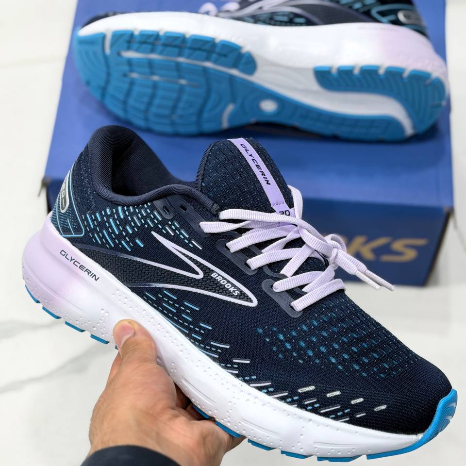 کتونی مسترکوالیتی بروکس گلیسیرین ۲۰ Brooks Glycerin 20 / ضمانت کیفیت و ویتنام / سایز ۴۰ الا ۴۵