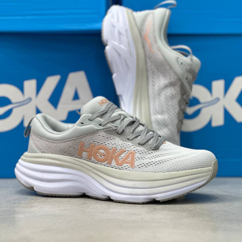کتونی مسترکوالیتی ست زنانه و مردانه هوکا باندی ۸ hoka bondi 8 / پیاده روی و رانینگ / ضمانت کیفیت و ویتنامی / سایز ۳۸ الا ۴۵
