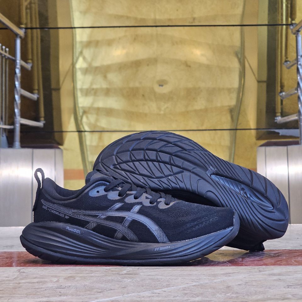 کتونی مسترکوالیتی رانینگ و پیاده روی آسیکس ژل کومولوس ۲۷ Asics gel cumulus 27 / ضمانت کیفیت و ویتنام / سایز ۴۰ الا ۴۵