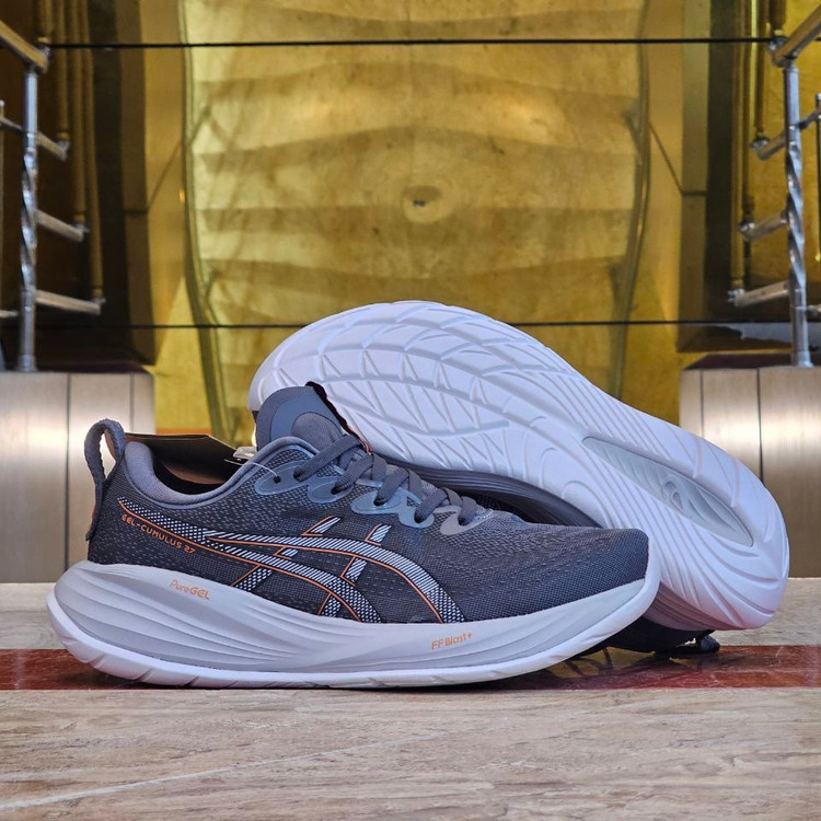 کتونی مسترکوالیتی رانینگ و پیاده روی آسیکس ژل کومولوس ۲۷ Asics gel cumulus 27 / ضمانت کیفیت و ویتنام / سایز ۴۰ الا ۴۵
