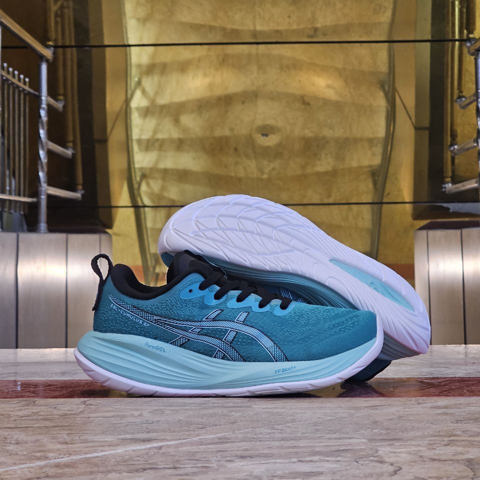 کتونی مسترکوالیتی رانینگ و پیاده روی آسیکس ژل کومولوس ۲۷ Asics gel cumulus 27 / ضمانت کیفیت و ویتنام / سایز ۴۰ الا ۴۵
