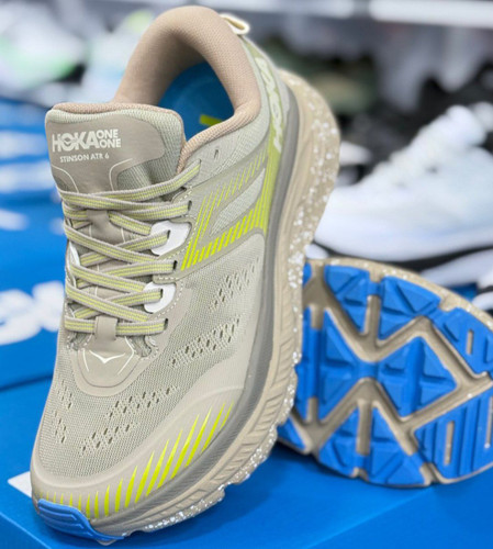 کتونی مسترکوالیتی تریل رانینگ هوکا وان وان استین سون آرت ۶ hoka one one stinson art 6 / ضمانت کیفیت و ویتنام / سایز ۴۰ الا ۴۵