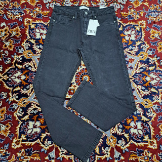 شلوار جین اورجینال برند زارا zara Jeans / ذغالی / صمانت کیفیت / سایز ۳۸ الا ۵۰