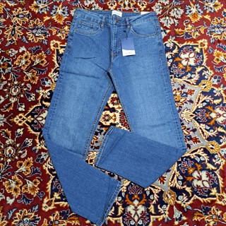 شلوار جین اورجینال برند پول اند بیر pull&bear jeans / آبی میانه / ضمانت کیفیت / سایز ۳۸ الا ۵۰
