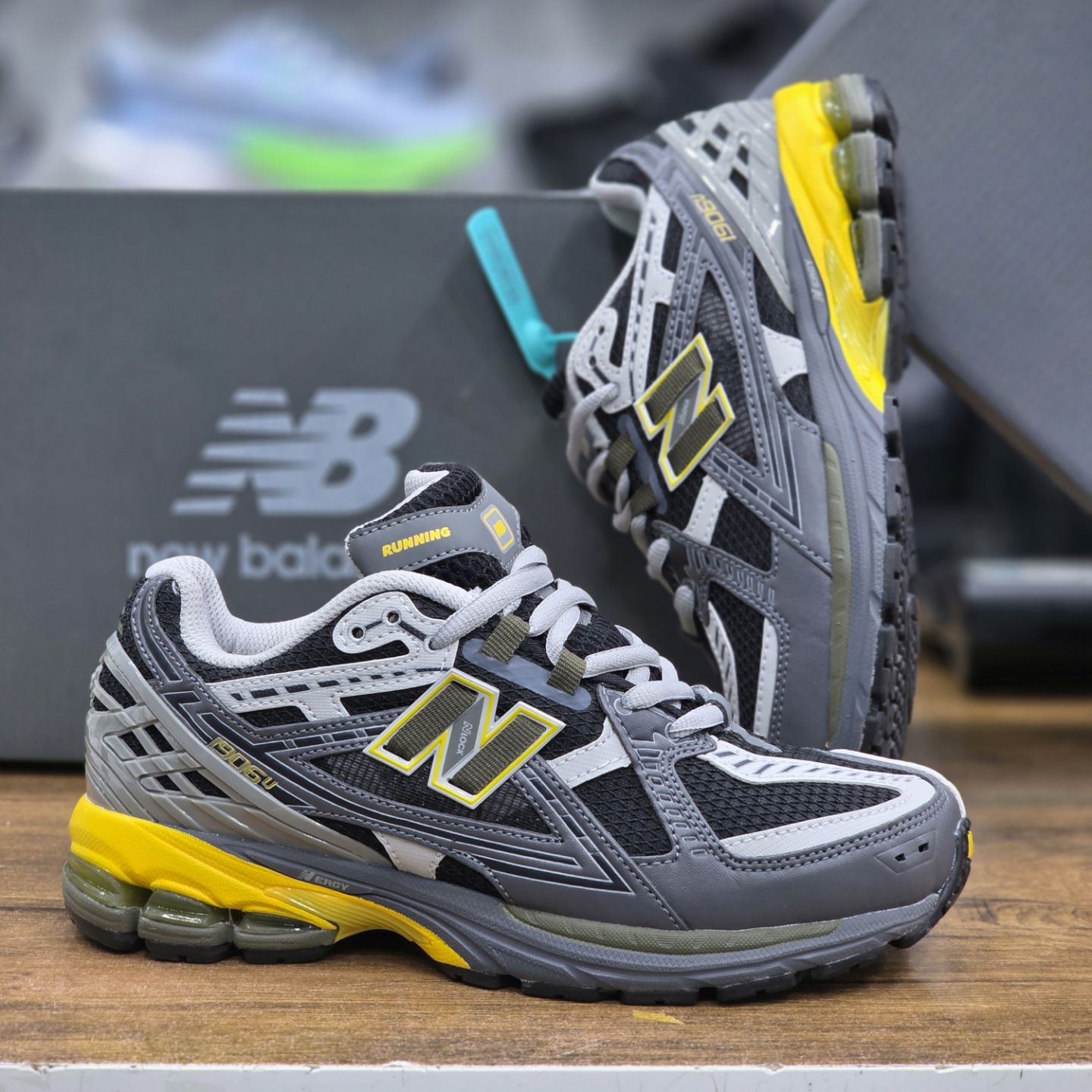 کتونی ست زنانه و مردانه نیوبالانس ۱۹۰۶ newbalance 1906 / راحتی بالا و استایل خاص / ضمانت کیفیت ۲۰۲۵ / سایز ۳۸ الا ۴۵
