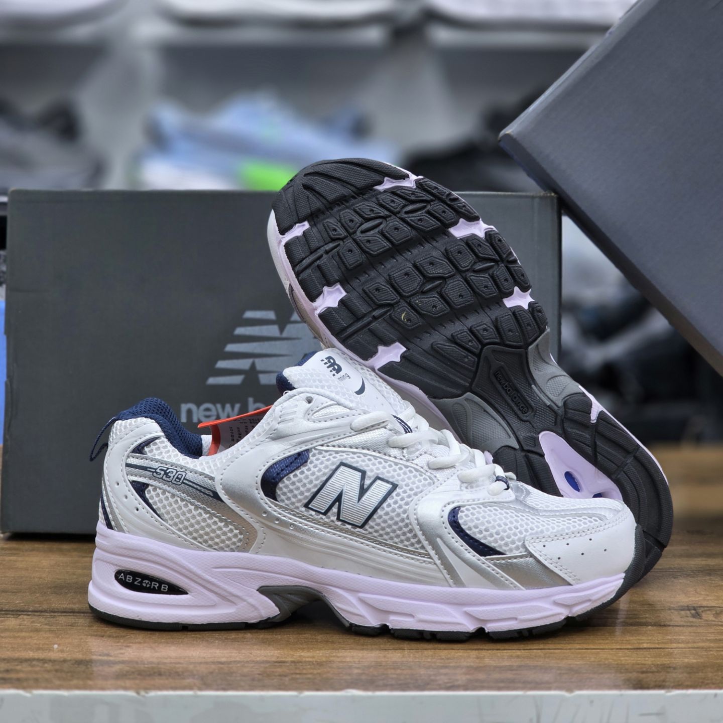 کتونی ویتنامی ست زنانه و مردانه نیوبالانس ۵۳۰ newbalance 530 / کیفیت مستر ۲۰۲۵ / سایز ۳۷ الی ۴۵