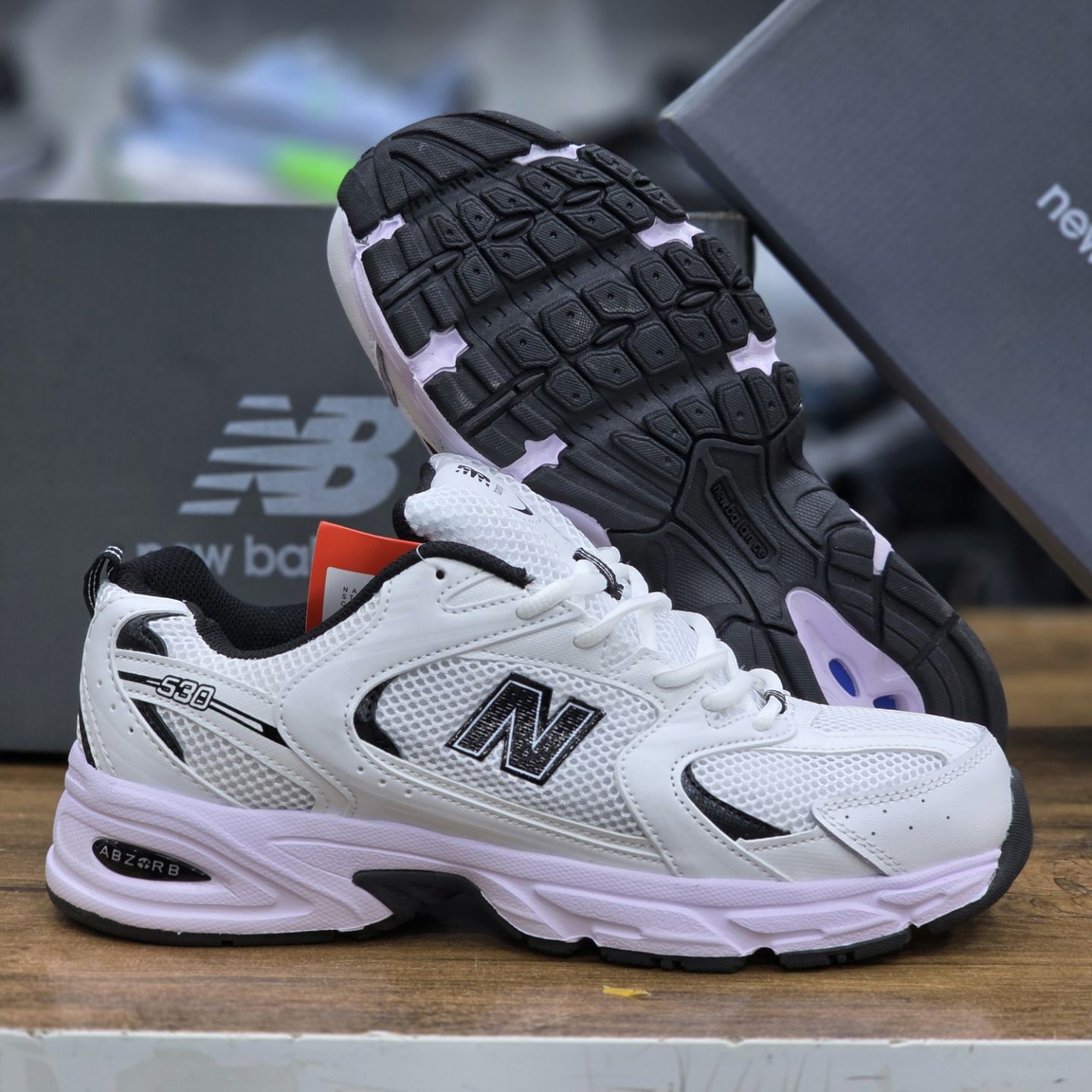کتونی ویتنامی ست زنانه و مردانه نیوبالانس ۵۳۰ newbalance 530 / کیفیت مستر ۲۰۲۵ / سایز ۳۷ الی ۴۵
