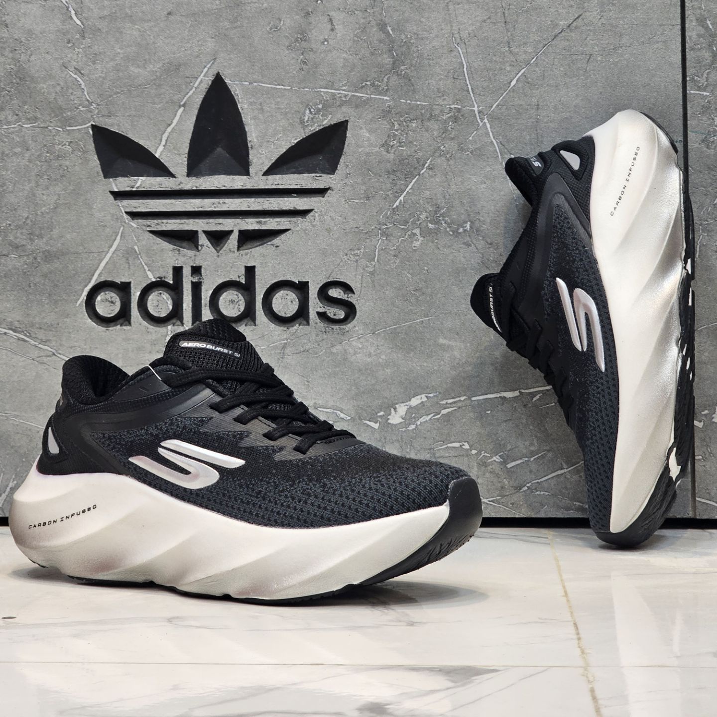 کتونی ویتنامی زنانه اسکیچرز هایپر برست Skechers hyper burst / مسترکوالیتی ضمانت کیفیت / سایز ۳۷ تا ۴۰