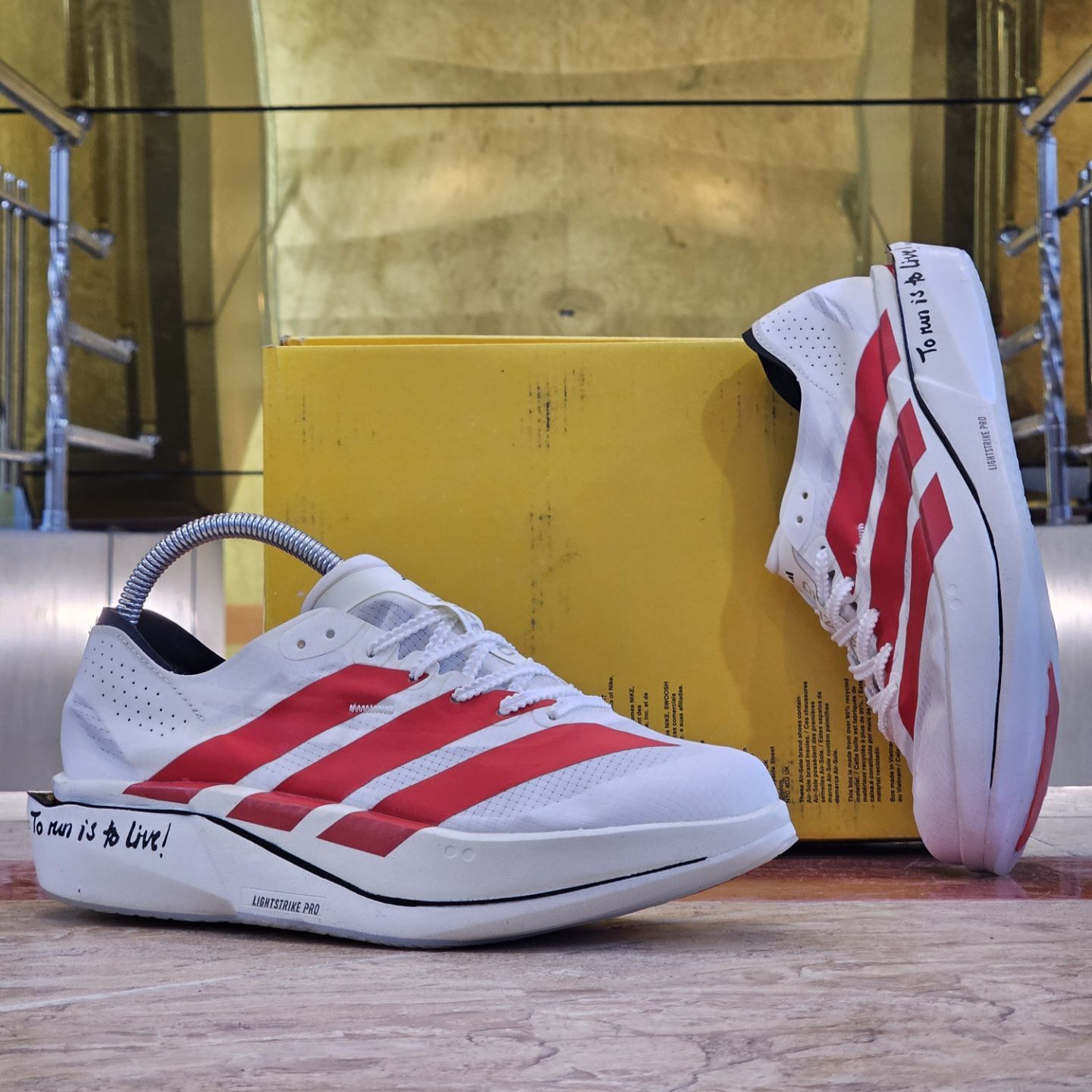 کتونی رانینگ و پیاده آدیداس آدی زیرو پرو ۵ Adidas adizero pro 5 / ضمانت کیفیت و ویتنام / سایز ۴۰ الا ۴۵